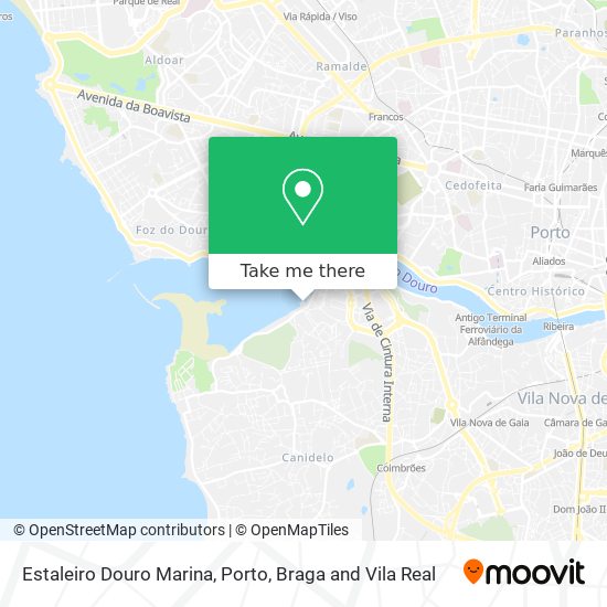 Estaleiro Douro Marina map