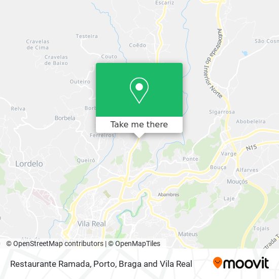 Restaurante Ramada map
