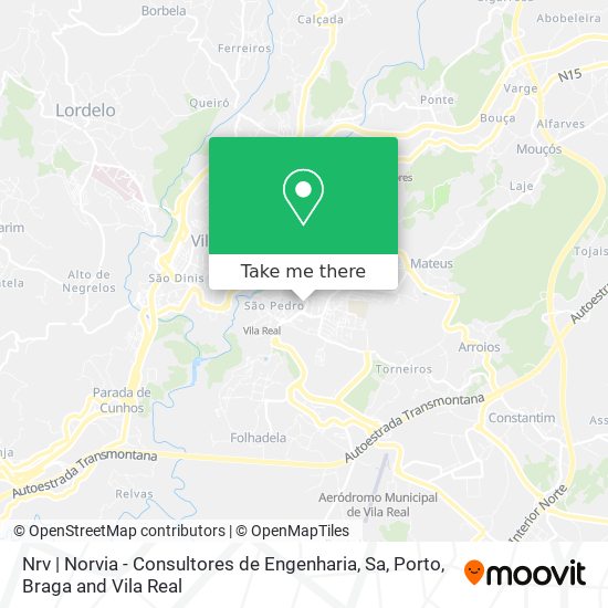 Nrv | Norvia - Consultores de Engenharia, Sa mapa