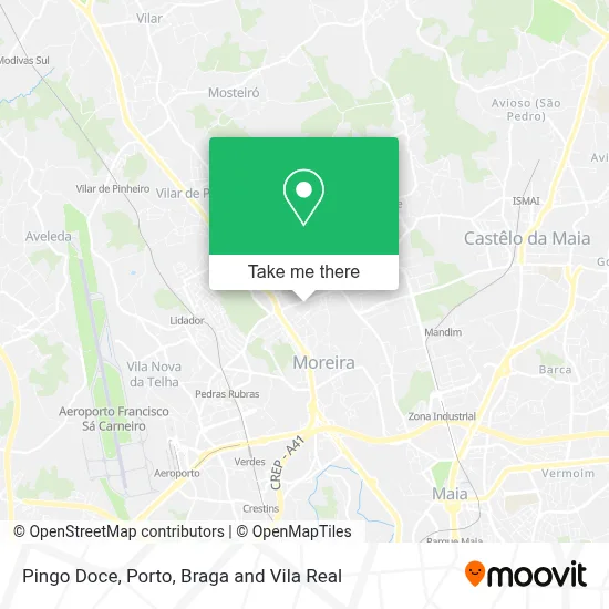 Pingo Doce map