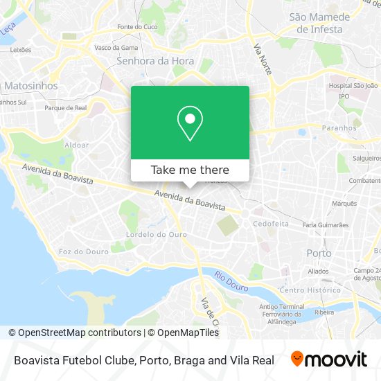 Boavista Futebol Clube mapa