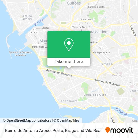 Bairro de António Aroso map