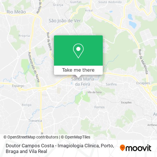 Doutor Campos Costa - Imagiologia Clínica map