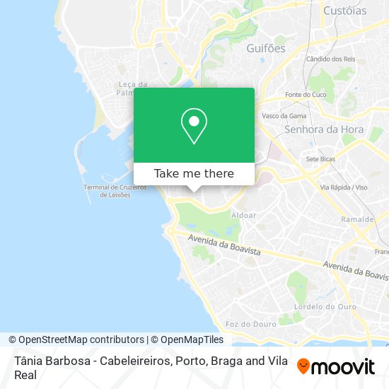 Tânia Barbosa - Cabeleireiros map