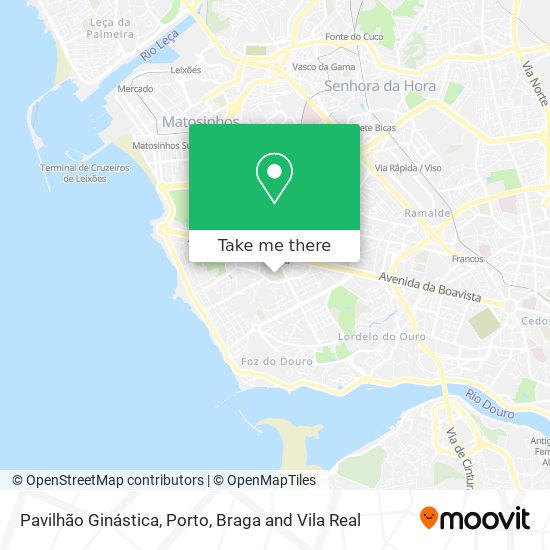 Pavilhão Ginástica map
