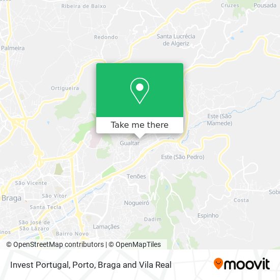 Invest Portugal mapa