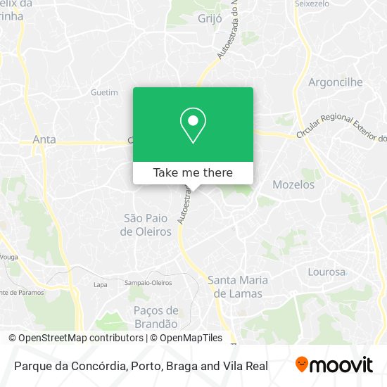 Parque da Concórdia map