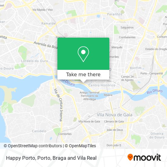 Happy Porto map