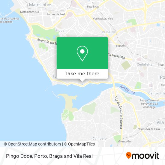 Pingo Doce map