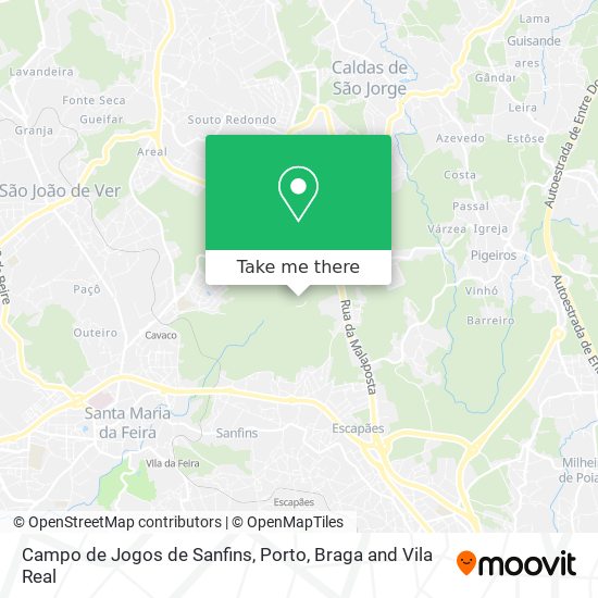 Campo de Jogos de Sanfins map