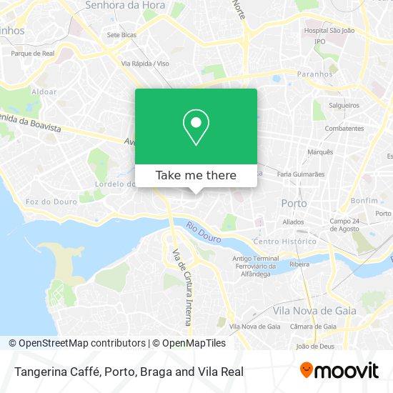 Tangerina Caffé map