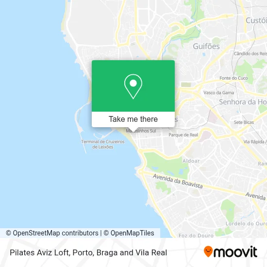 Pilates Aviz Loft map