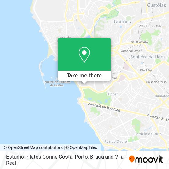 Estúdio Pilates Corine Costa map