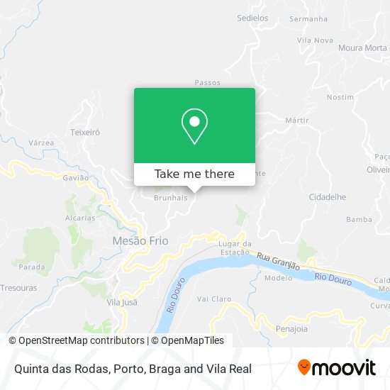 Quinta das Rodas map