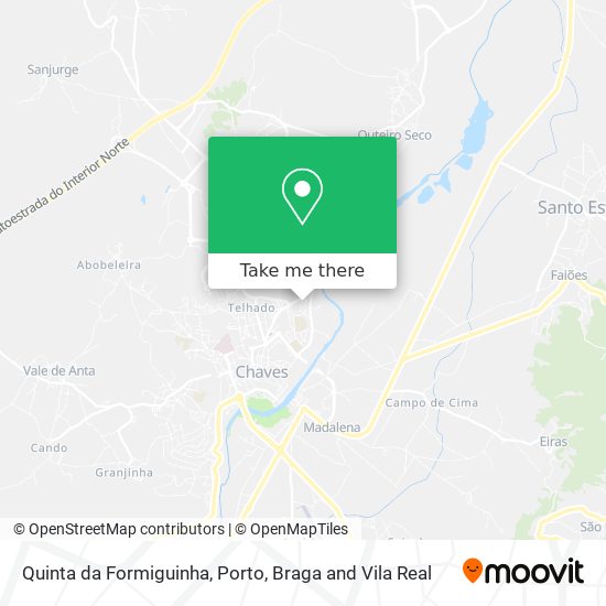 Quinta da Formiguinha map