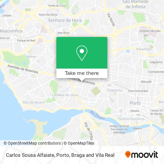 Carlos Sousa Alfaiate map