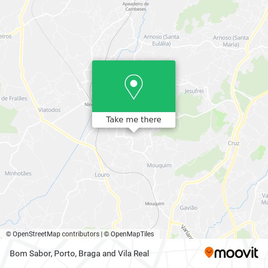 Bom Sabor mapa