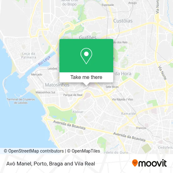 Avô Manel map