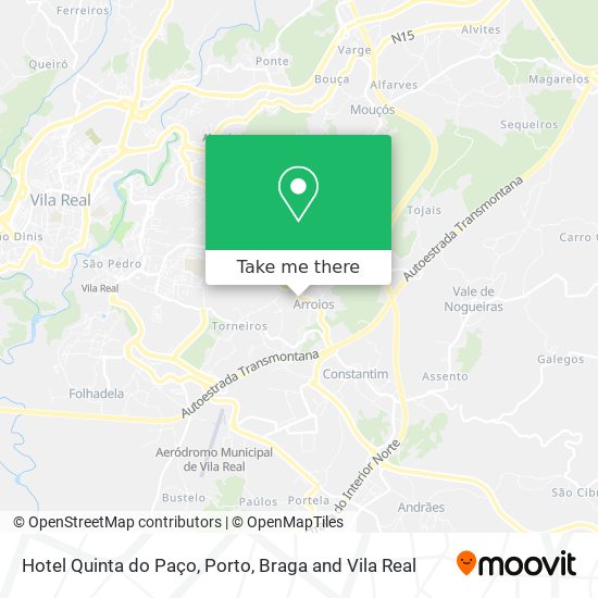 Hotel Quinta do Paço map