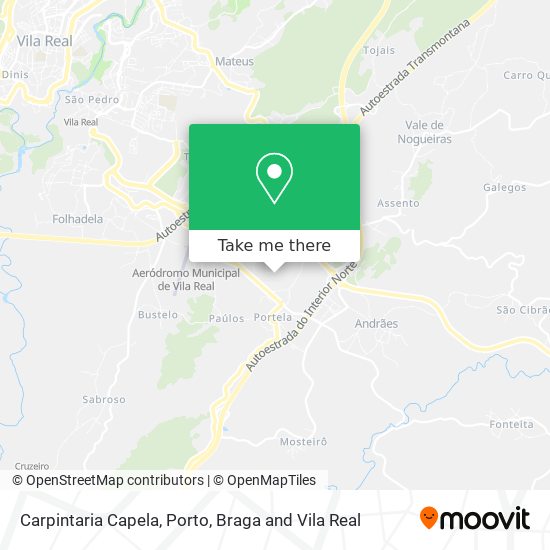 Carpintaria Capela map