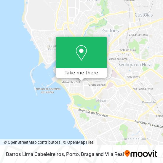 Barros Lima Cabeleireiros mapa