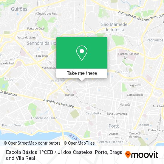 Escola Básica 1ºCEB / JI dos Castelos map