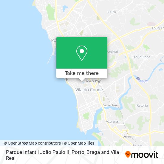 Parque Infantil João Paulo II map