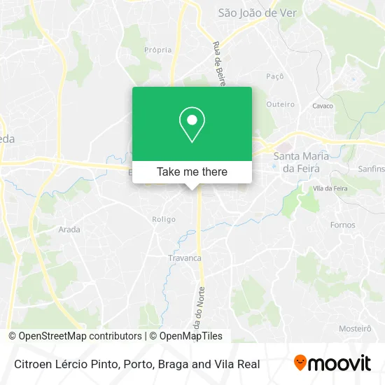 Citroen Lércio Pinto map