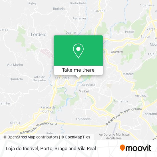 Loja do Incrível map