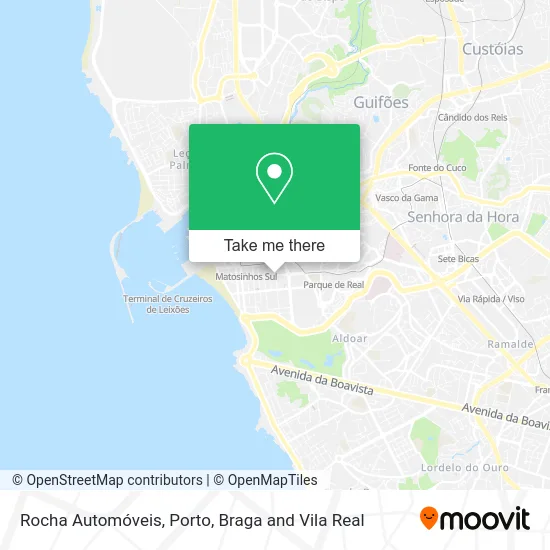 Rocha Automóveis map