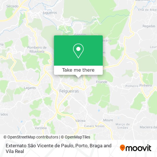 Externato São Vicente de Paulo map