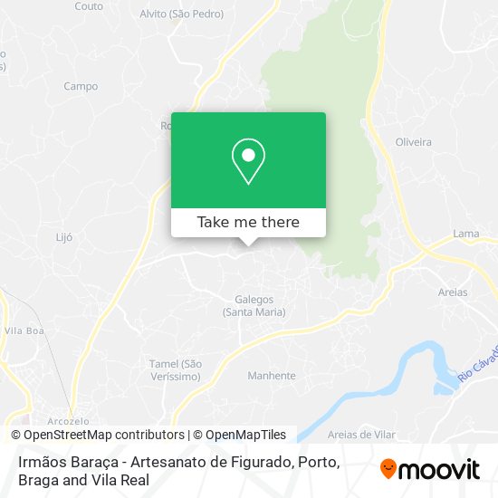 Irmãos Baraça - Artesanato de Figurado map