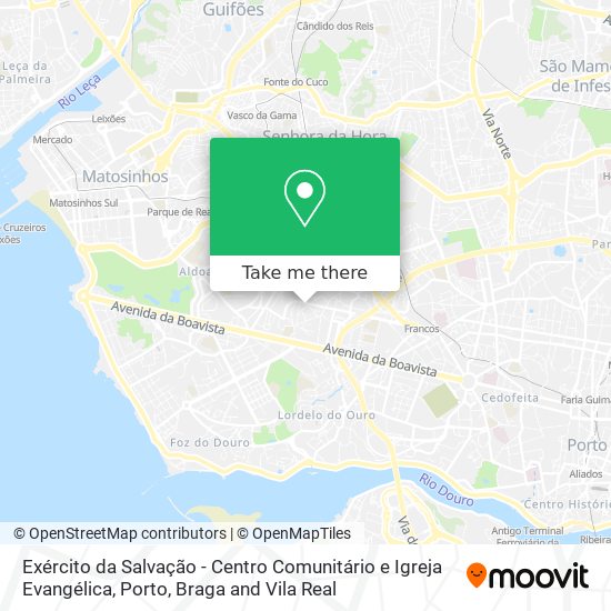 Exército da Salvação - Centro Comunitário e Igreja Evangélica map