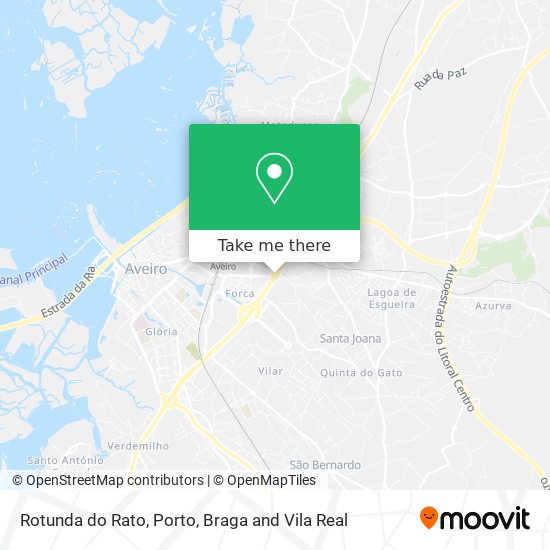 Rotunda do Rato map