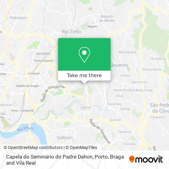 Capela do Seminário do Padre Dehon map