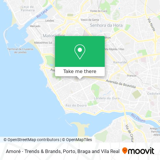 Amoré - Trends & Brands map