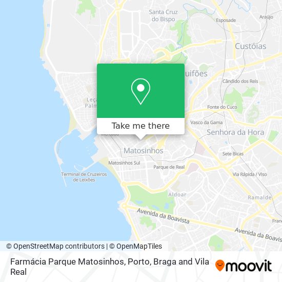 Farmácia Parque Matosinhos map