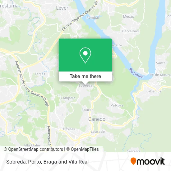 Sobreda map