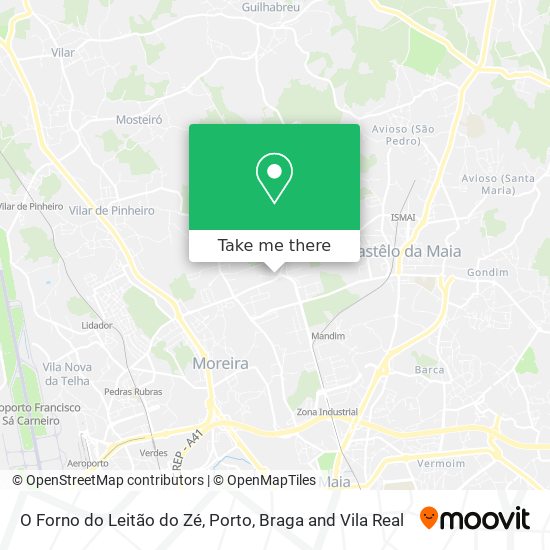 O Forno do Leitão do Zé map