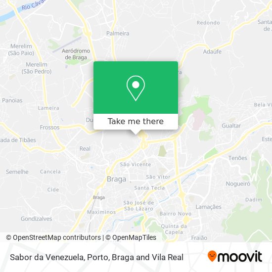Sabor da Venezuela map