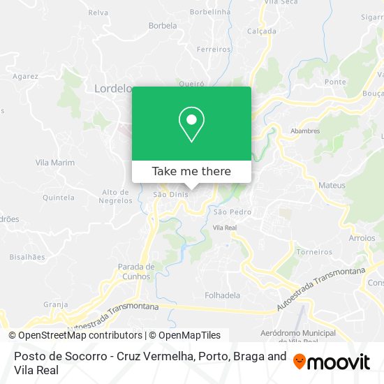 Posto de Socorro - Cruz Vermelha map