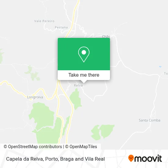 Capela da Relva map