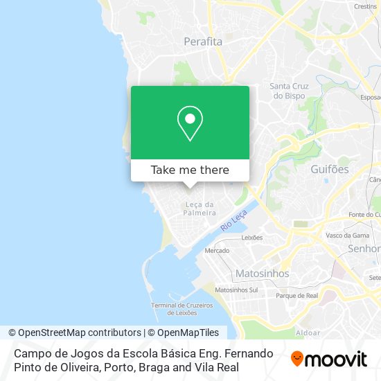 Campo de Jogos da Escola Básica Eng. Fernando Pinto de Oliveira map