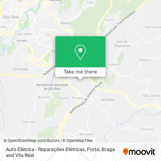 Auto Elétrica - Reparações Elétricas map