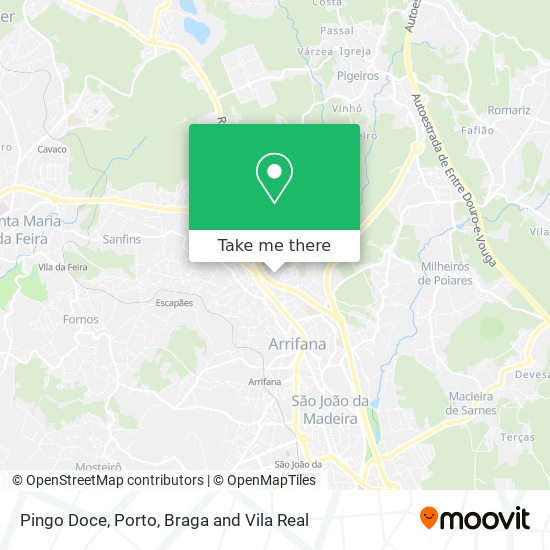 Pingo Doce map