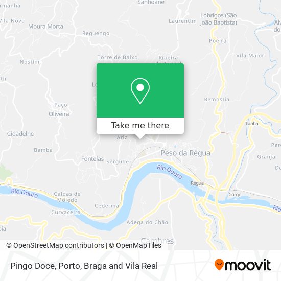 Pingo Doce map