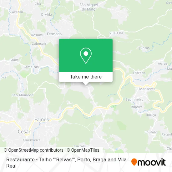 Restaurante - Talho "Relvas" map