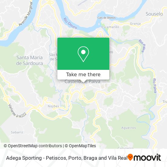 Adega Sporting - Petiscos map