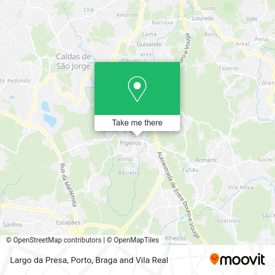 Largo da Presa map