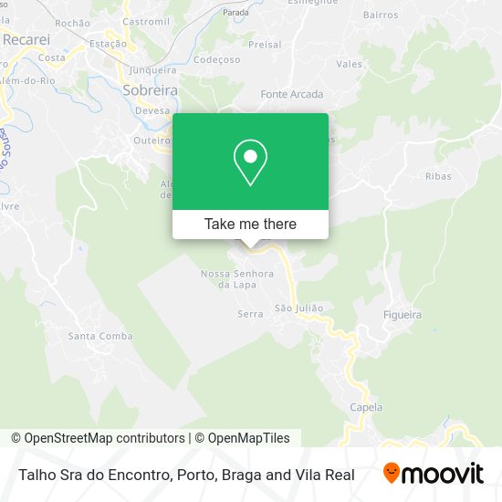 Talho Sra do Encontro map